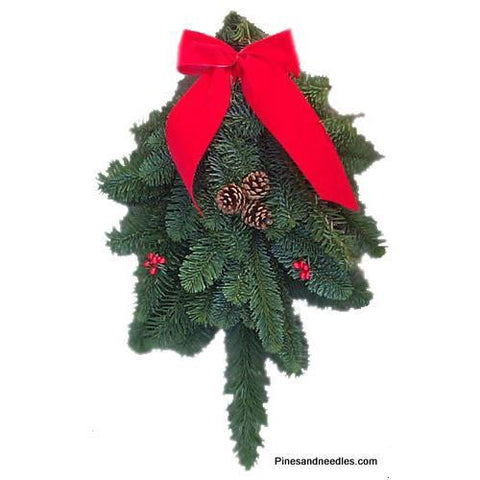 Traditional Noble Fir Swag