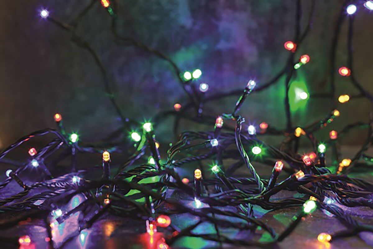 1000 Multicoloured Christmas Lights from The Christmas Forest