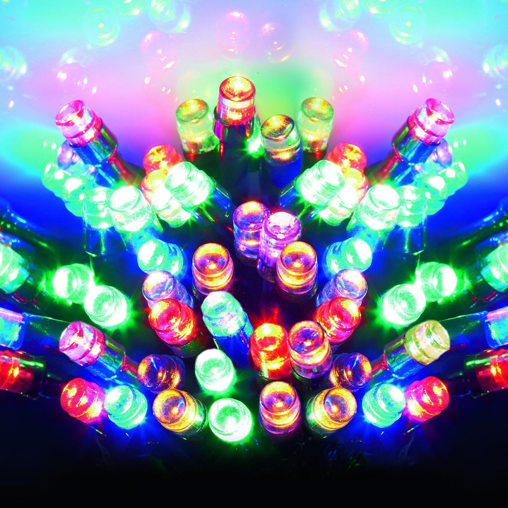 1000 Multicolour LED String Christmas Lights from The Christmas Forest