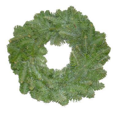 14 inch Plain Wreath from The Christmas Forest