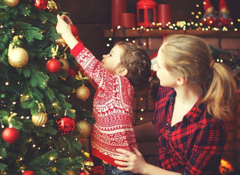 10ft Nordmann Fir decorated with The Christmas Forest